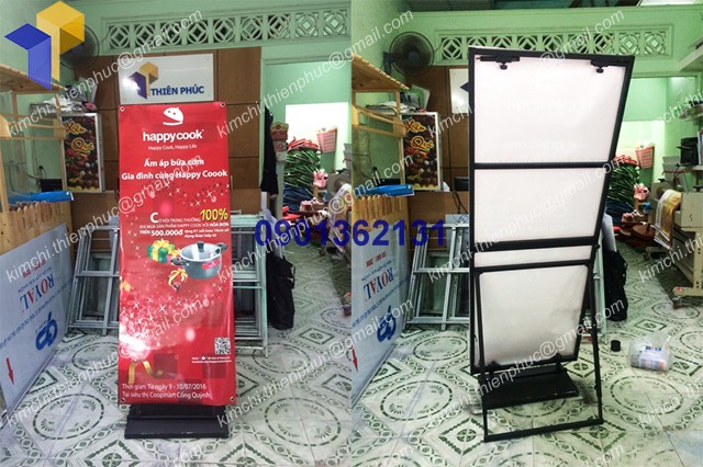 standee khung sắt mua ở đâu