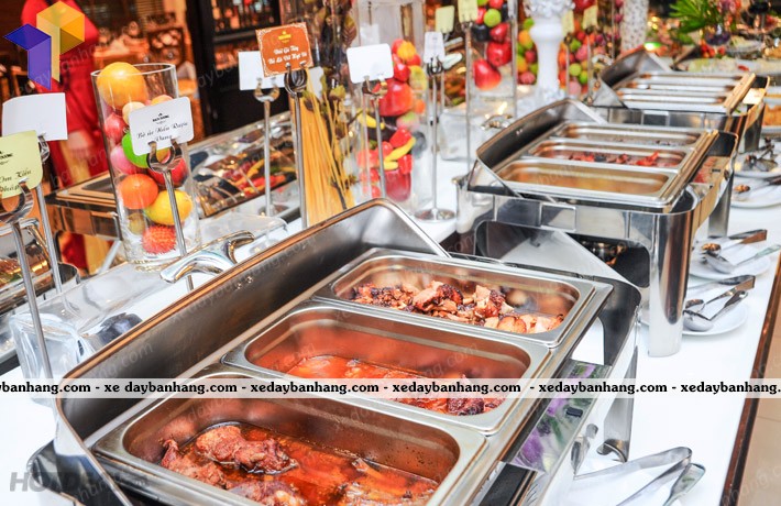 khay inox buffet